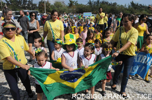 Creche do Poder Judiciário realiza ato cívico para incentivar respeito e amor à Pátria