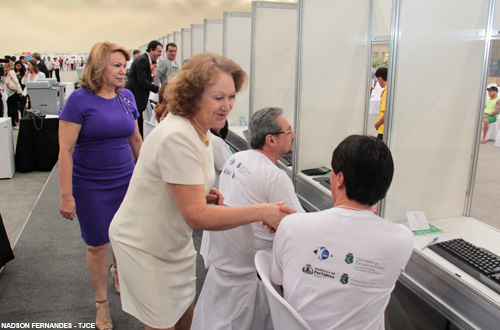 Desembargadora Iracema e ministra do CNJ visitam Mutirão de Negociação Fiscal