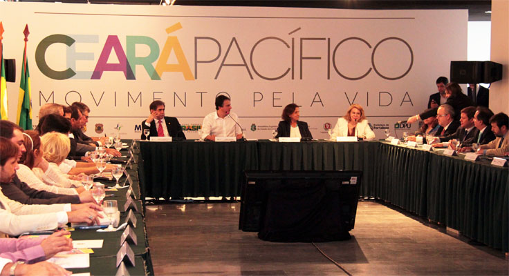 Desembargadora Iracema Vale apresenta ações do Judiciário em reunião do Ceará Pacífico