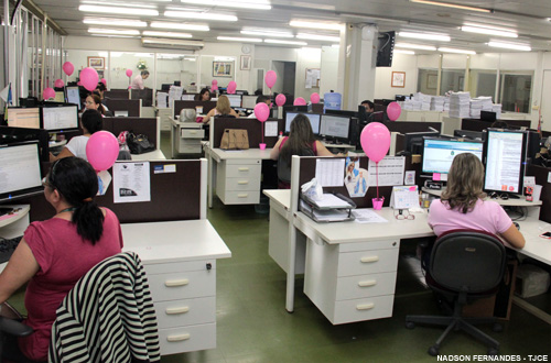 Poder Judiciário inicia adesão à Campanha Outubro Rosa