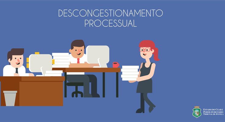 TJCE reduz em 41,33% taxa de congestionamento em 2015