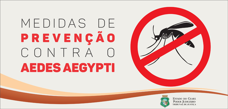 Enquete TJCE: 84% dos cidadãos priorizam o combate do Aedes Aegypti como meio de prevenção