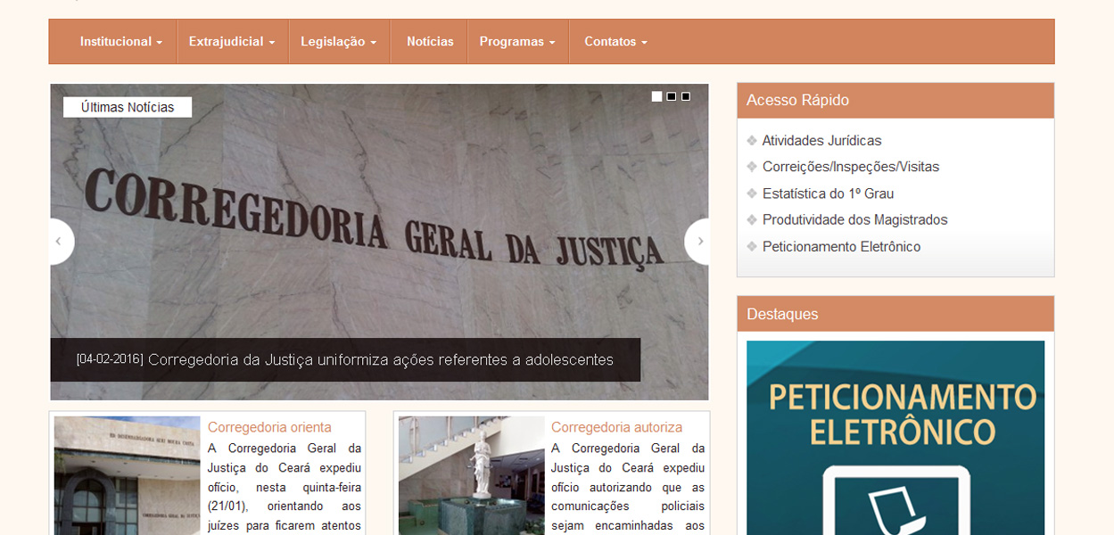 Corregedoria lança nesta segunda-feira novo portal para facilitar o acesso do cidadão