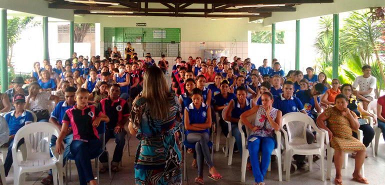 Ações socioeducativas são realizadas no Interior durante Semana pela Paz em Casa