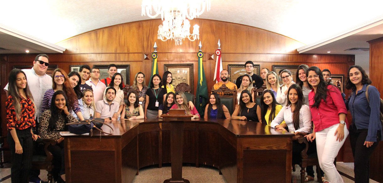 Tribunal recebe visita de estudantes  da Universidade de Fortaleza