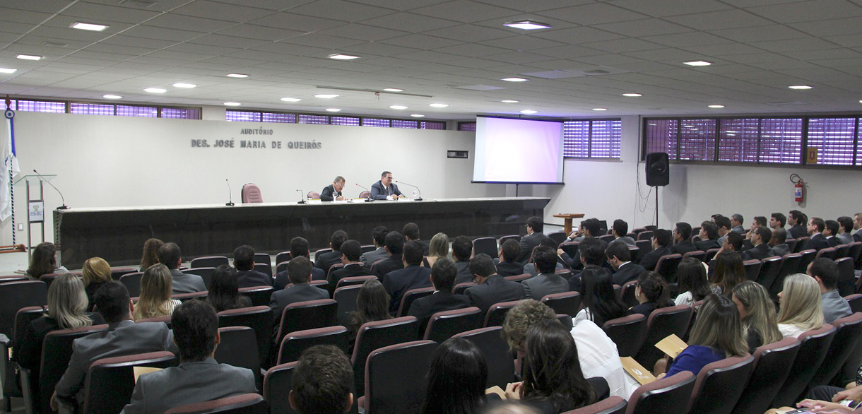 Novos juízes do Ceará iniciam Módulo Nacional do Curso de Formação na Esmec