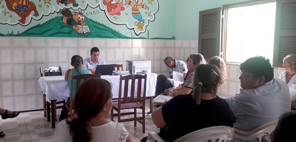 Juiz de Maracanaú realiza audiências concentradas em abrigos