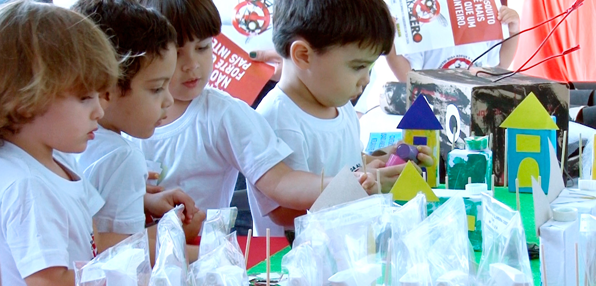 Projeto da Creche do Judiciário conscientiza  crianças sobre prevenção de doenças