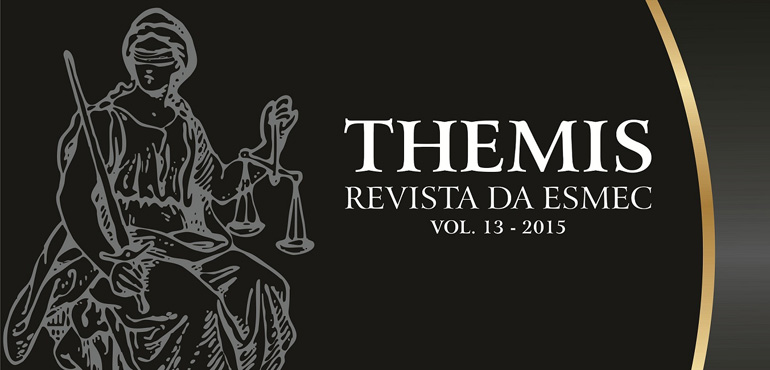 Volume 13 da Revista Themis será lançado nesta sexta na Esmec