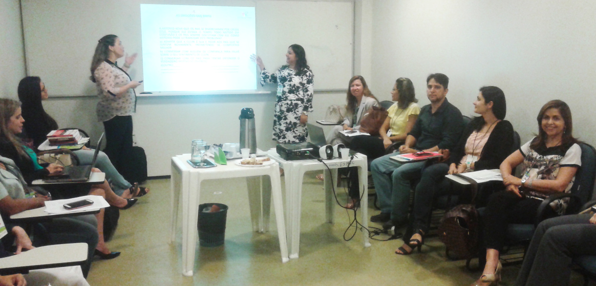 Oficina Pais e Filhos do Ceará é referência para defensores públicos do Piauí