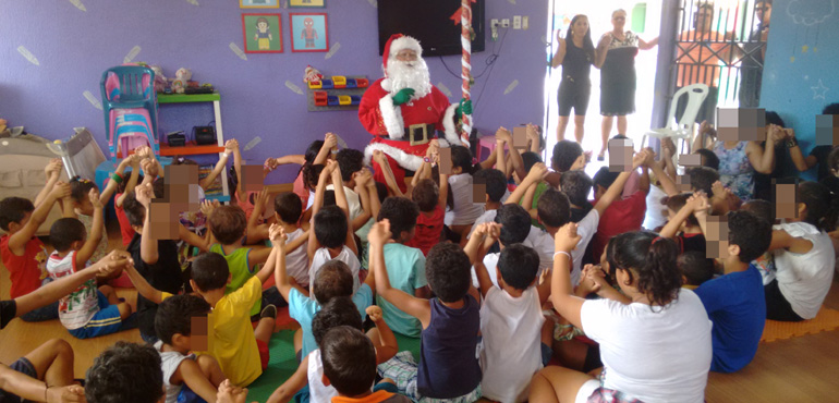 Cejai promove atividades recreativas para crianças da Casa Abrigo