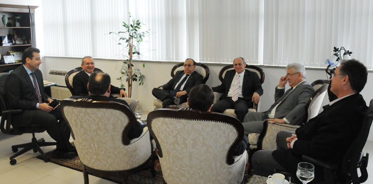 Comissão de Transição do TJCE  visita Fórum Clóvis Beviláqua