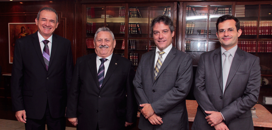 TJCE recebe visita do presidente do Judiciário do Rio Grande do Norte