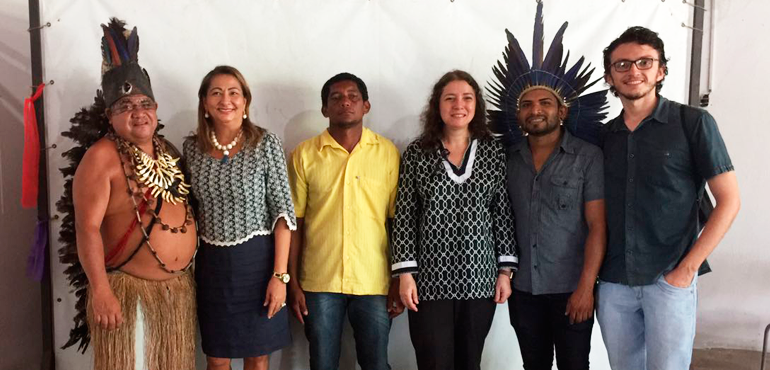Equipe do Juizado da Mulher profere palestra para comunidade indígena de Maracanaú
