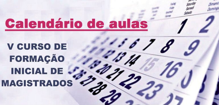 V Curso de Formação: disciplinas que serão ministradas de 3 a 7 de abril
