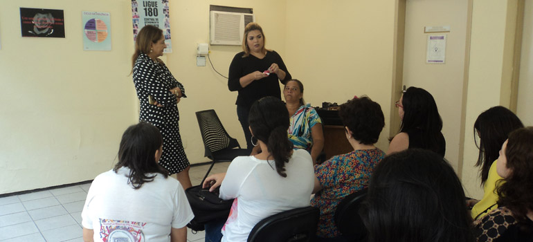 Juizado da Mulher de Fortaleza realiza workshop para servidoras