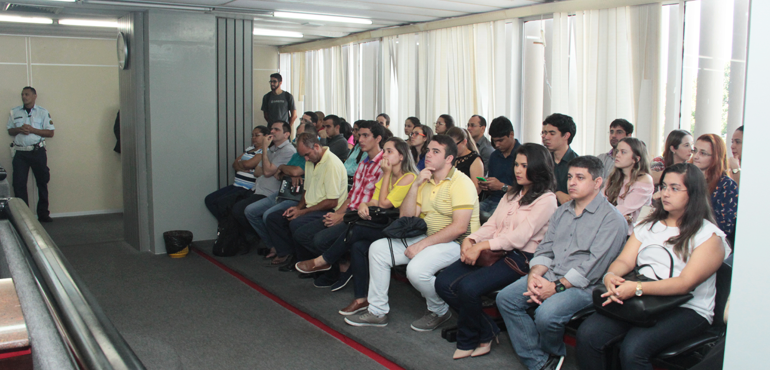 Estudantes de Direito da Unifor  conhecem o Tribunal de Justiça