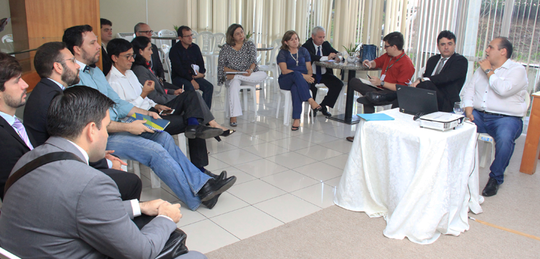 Aperfeiçoamento do sistema “Tempo de Justiça” é debatido durante encontro no TJCE