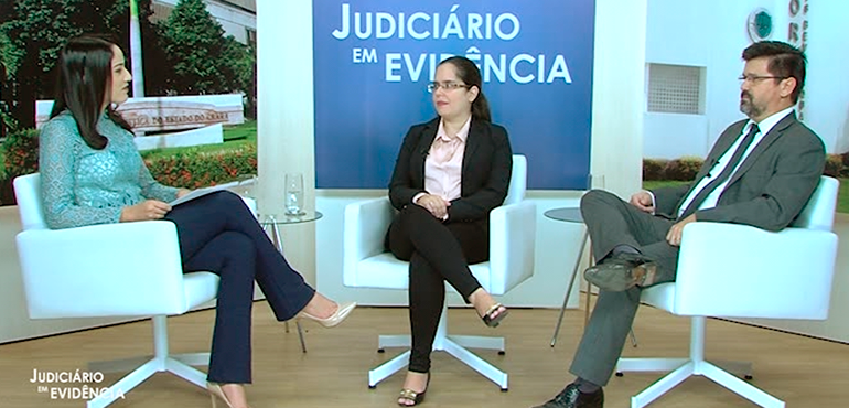 Ações do Nupemec são destaque em entrevista do “Judiciário em Evidência” desta semana