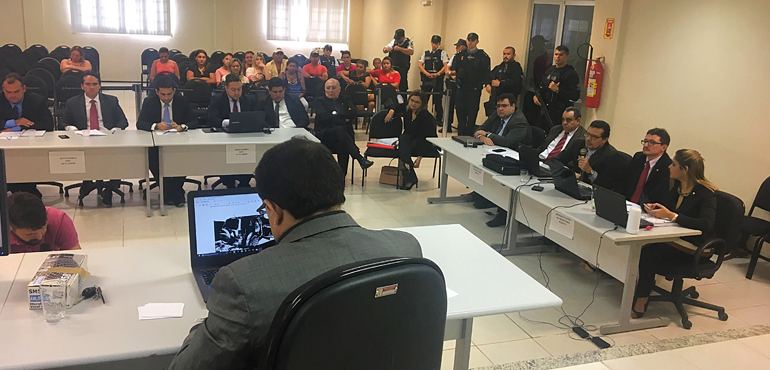1ª Vara de Quixadá realiza segunda audiência do caso que investiga mortes de policiais militares