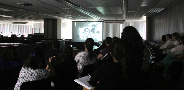 Exibição de filme marca abertura da programação do mês do servidor no TJCE