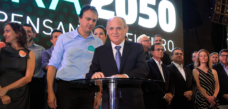 Presidente do Tribunal de Justiça participa do lançamento do projeto “Ceará 2050”