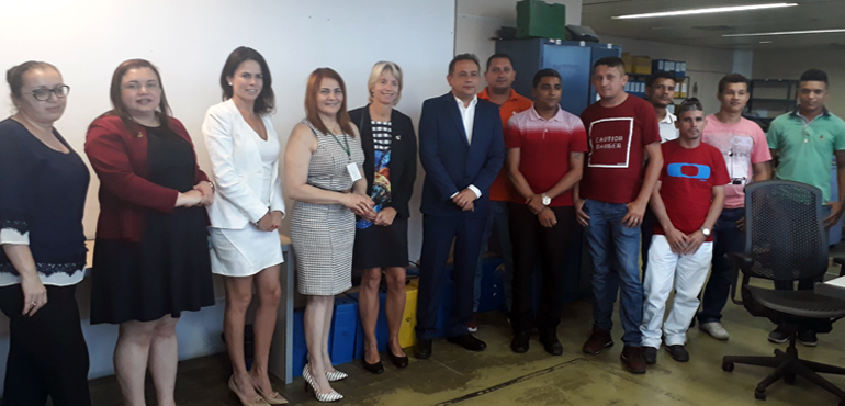 Desembargadora francesa conhece projetos de apenados e Centro Judiciário de Fortaleza