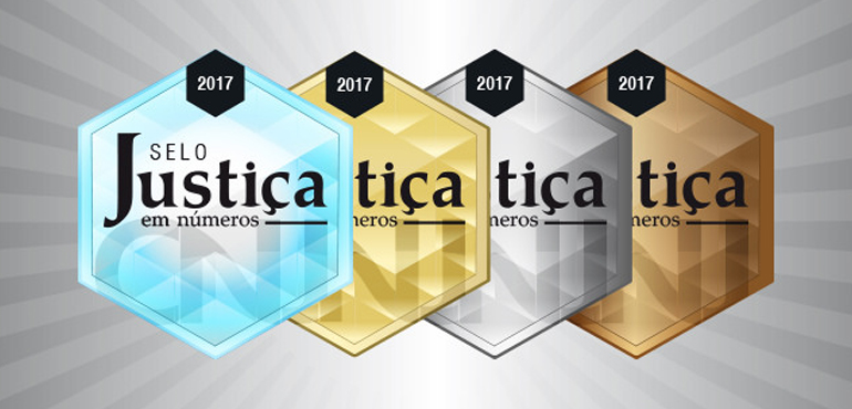 TJCE conquista Prata do “Selo Justiça em Números – 2017”