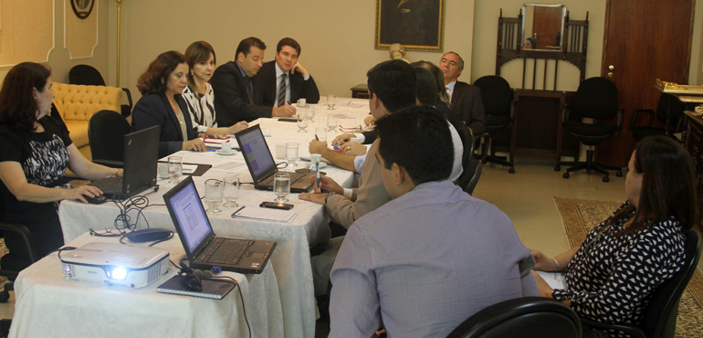 Reunião para implementar a nova Organização Judiciária debate adequação física de prédios