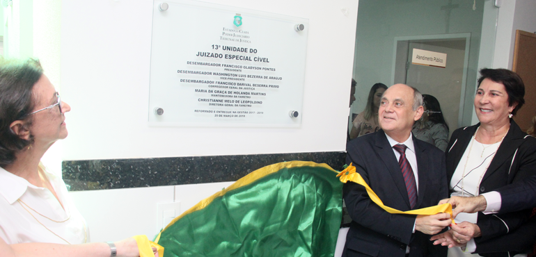 Inauguração do 13º Juizado Especial na Fametro  beneficia população e estudantes de Direito