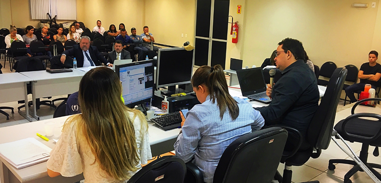 1ª Vara de Quixadá realiza terceira audiência de instrução do processo sobre morte de PMs