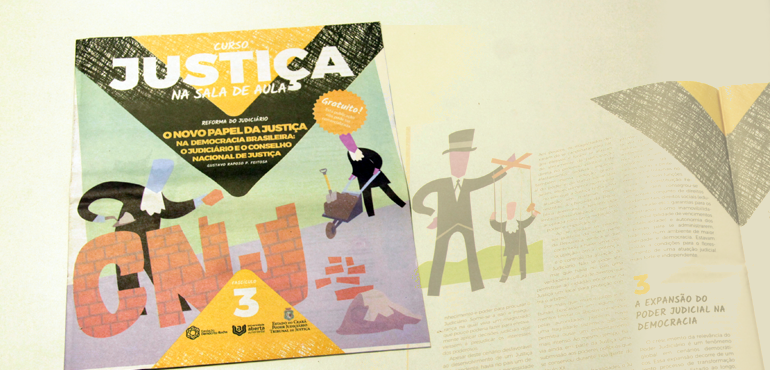 Curso Justiça na Sala de Aula publica terceiro fascículo