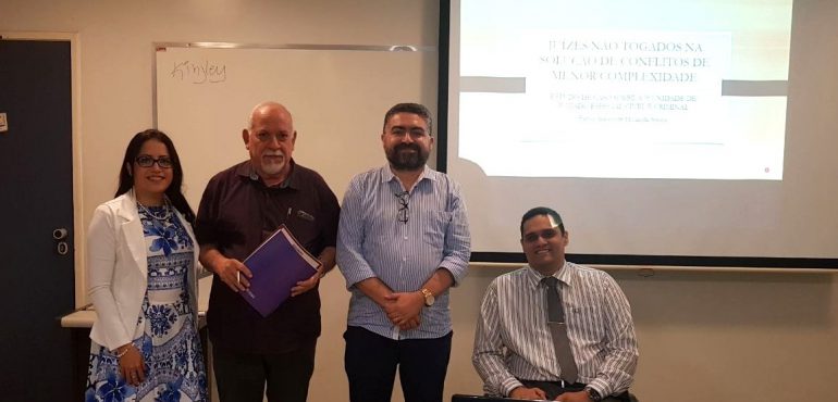 Mestrado Esmec/Uece: Dissertação aborda atuação de juízes não togados na solução de conflitos