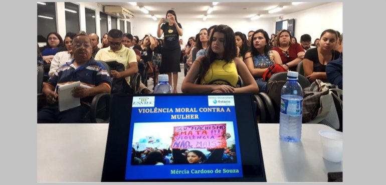 Esmec participa do I Seminário sobre a Violência Moral contra a Mulher