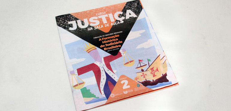 Segundo fascículo do curso Justiça na Sala de Aula circula nesta quinta-feira