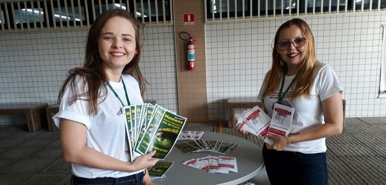 Juizado da Mulher participa de debate sobre feminismo com estudantes universitários