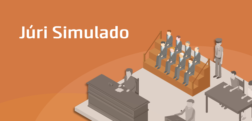 Estudantes de escola pública participam de júri simulado na Esmec nesta quarta-feira