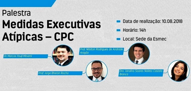 Esmec realiza palestra e lançamento de livro sobre o CPC nesta sexta-feira