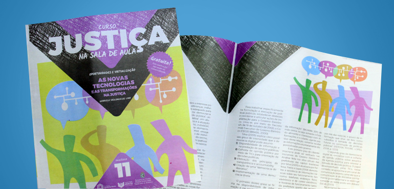 Penúltimo fascículo do curso Justiça na Sala de Aula circula nesta quinta-feira