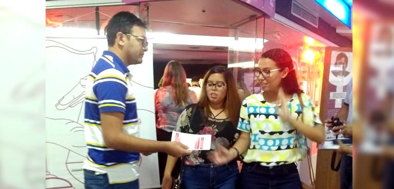 Juizado da Mulher de Fortaleza participa de palestra sobre os 12 anos da Lei Maria da Penha