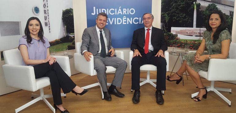 “Judiciário em Evidência” destaca projeto de capacitação em sala de aula sobre o sistema de Justiça