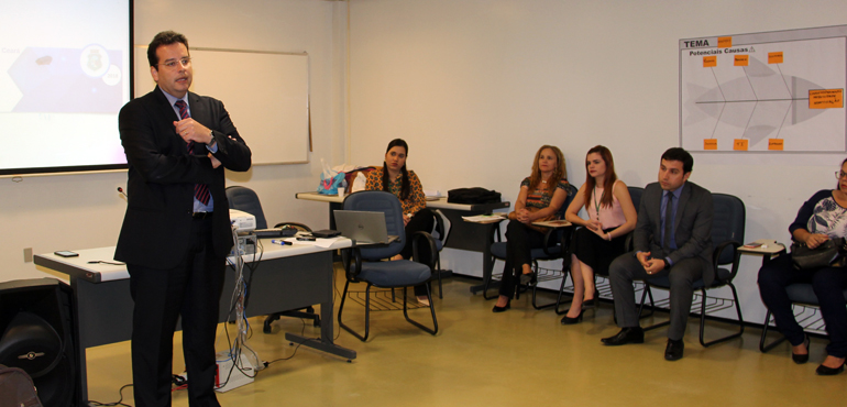 Magistrados participam de oficina que debate ações para aperfeiçoamento da Justiça de 1º Grau