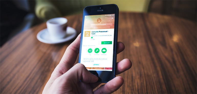 TJCE lança aplicativo para consultas processuais por meio de celular