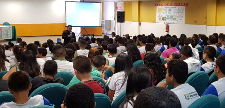 Lançado em Massapê projeto que discute sistema de Justiça em sala de aula