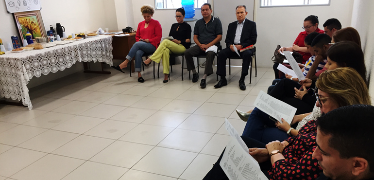 Varas de Execução Penal iniciam sarau mensal  no Fórum Clóvis Beviláqua