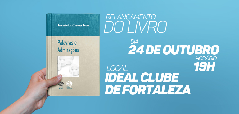 Santa Casa de Misericórdia relança nesta quarta-feira livro de autoria do desembargador Fernando Ximenes