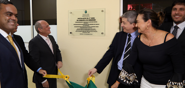 TJCE prioriza Justiça de 1º Grau com inauguração de mais uma vara em Beberibe