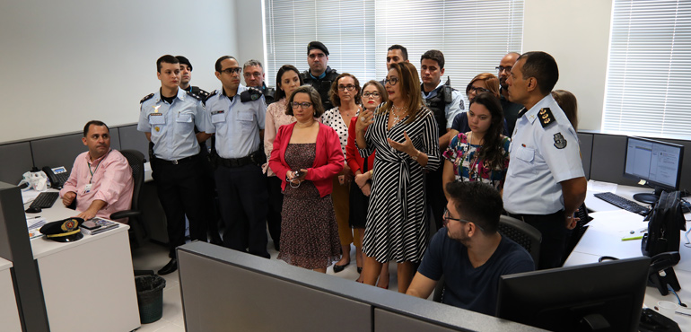 Inaugurada Central de Medidas Protetivas para assegurar acompanhamento de vítimas de violência doméstica