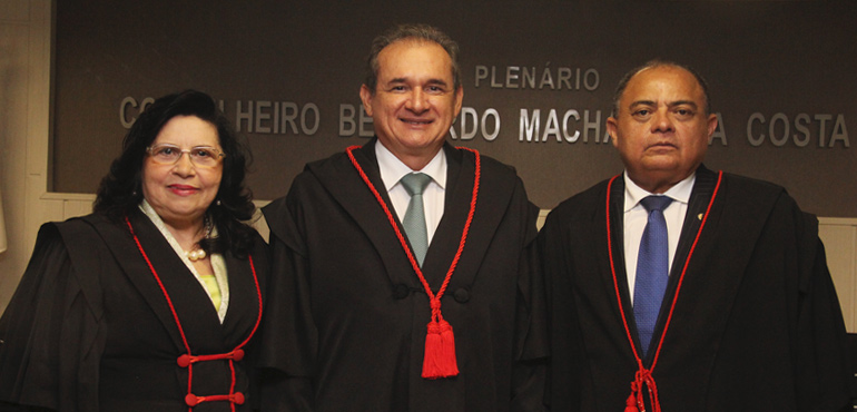 Posse dos novos dirigentes do TJCE –  Coletiva de Imprensa