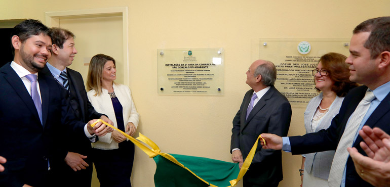 TJCE inaugura 2ª Vara em São Gonçalo do Amarante e encerra Gestão com 17 novas unidades instaladas